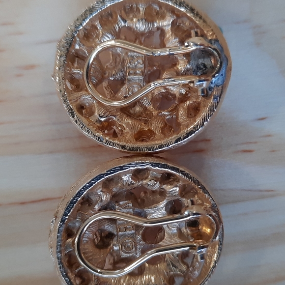 BSK Rhinestone Earrings - Picture 4 of 6